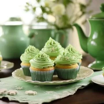 Whaline 300Pcs Green Cupcake Liners Olive Dark Green Baking Cups Wedding Baby Shower Cupcake Wrappers Holders Muffin Liners for Bridal Shower Birthday Party Decorations