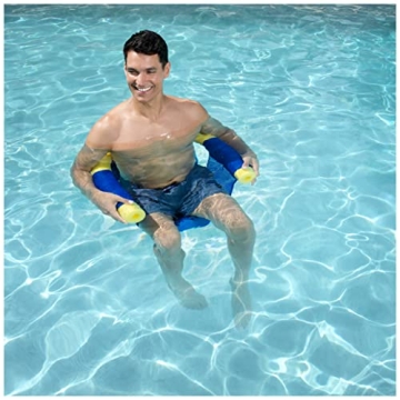 SwimWays Mesh Floating Pool Chair Noodle Slings 4 Pack
