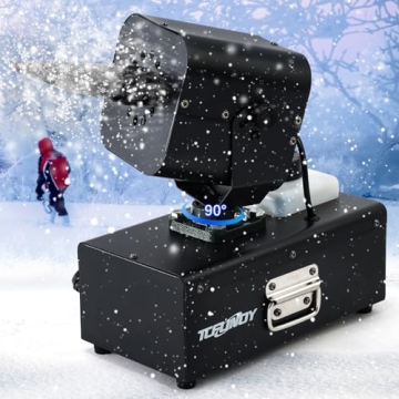 TCFUNDY 1200W Snow Making Machine - Perfect for Events