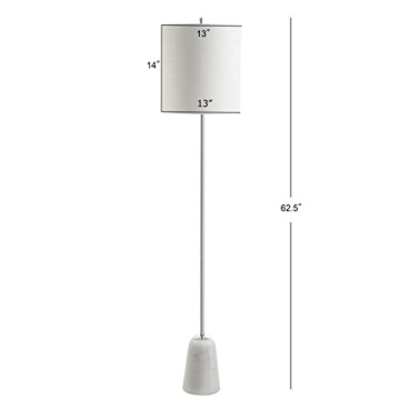 JONATHAN Y Lincoln 62.5" LED Floor Lamp for Modern Spaces