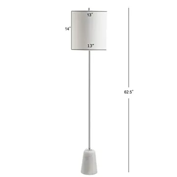 JONATHAN Y Lincoln 62.5" LED Floor Lamp for Modern Spaces
