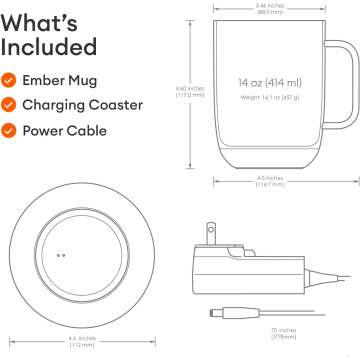 Ember Smart Mug 2 Temperature Control Mug