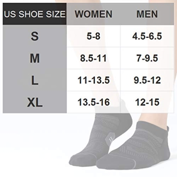 CelerSport Men's Running Ankle Socks - Comfortable & Durable