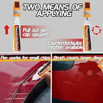 Touch Up Paint for Cars - Quick Red Pearl Repair