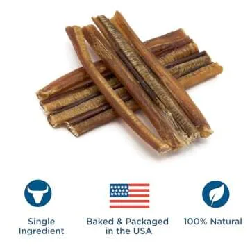 Best Bully Sticks for Dogs, 6 Inch, 8oz - Natural Chews