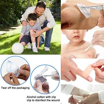 Monoki First Aid Kit Survival Kit, Emergency Survival Kit Medical Supplies Trauma Bag Safety First A...