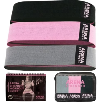 Durable Arena Strength Booty Bands Set for Legs and Butt