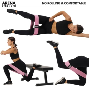 Durable Arena Strength Booty Bands Set for Legs and Butt