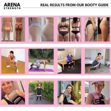 Durable Arena Strength Booty Bands Set for Legs and Butt