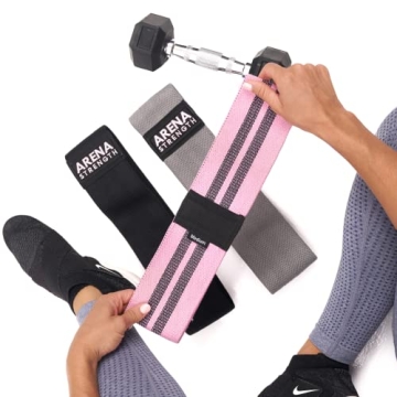 Durable Arena Strength Booty Bands Set for Legs and Butt