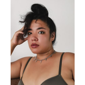 Sicina Spike Choker Necklace - Gothic, Punk, Emo Style