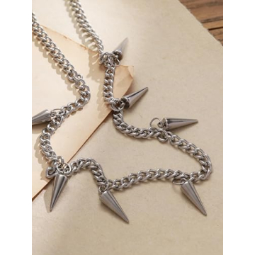 Sicina Spike Choker Necklace - Gothic, Punk, Emo Style