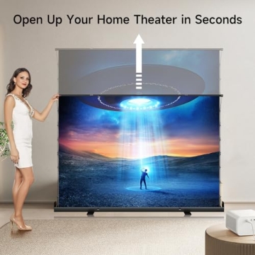 100" Portable ALR Pull Up Projector Screen for All Occasions