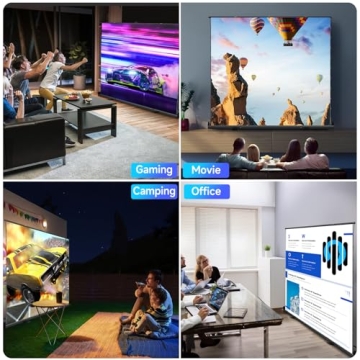 100" Portable ALR Pull Up Projector Screen for All Occasions