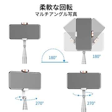 COLOR LIZARD 3-IN-1 Phone Tripod Selfie Stick with Remote