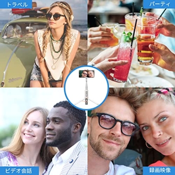 COLOR LIZARD 3-IN-1 Phone Tripod Selfie Stick with Remote