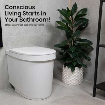 Compost Toilet Separett Tiny for RV and Camping Needs