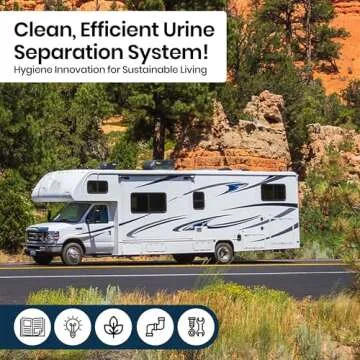 Compost Toilet Separett Tiny for RV and Camping Needs