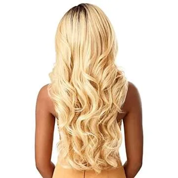 Outre Melted Hairline Lace Front Wig Frontal Effect Hairline Redesigned Comfortfit Ear Contour HD Transparent KAMALIA (DRFF4/GDNHN)