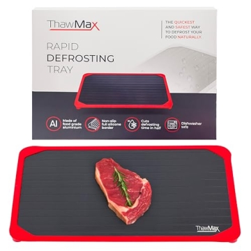 Rapid Defrosting Tray for Quick and Safe Food Thawing