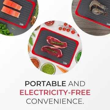 Rapid Defrosting Tray for Quick and Safe Food Thawing