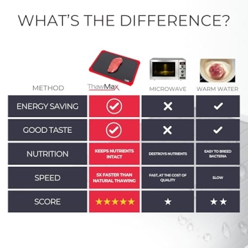 Rapid Defrosting Tray for Quick and Safe Food Thawing