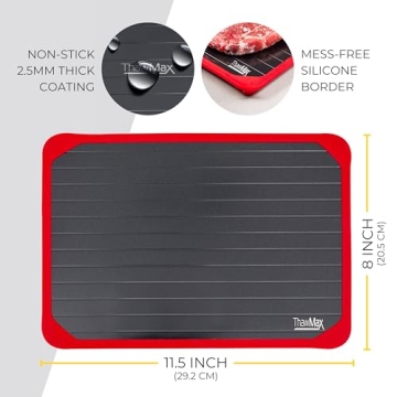 Rapid Defrosting Tray for Quick and Safe Food Thawing