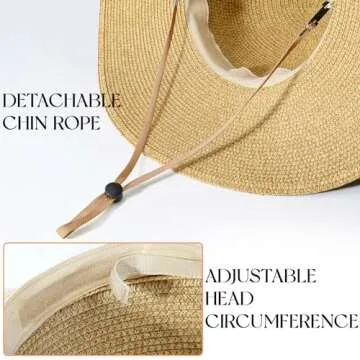Stylish Beach Hats for Women, Floppy Summer Sun Hats