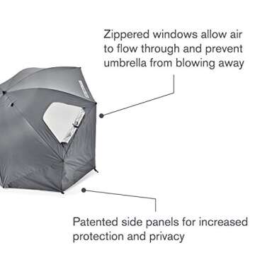 Sport-Brella 9ft UPF 50+ Shelter for Outdoor Sun Protection