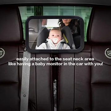 Shynerk Baby Car Mirror for Safety and 360° View