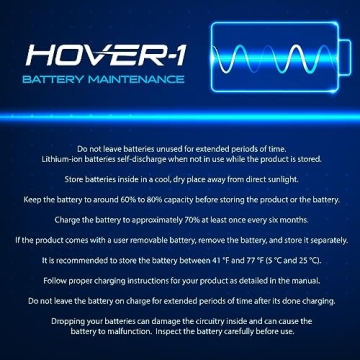 Hover-1 Dream Hoverboard with 7 mph Speed and Safety Features