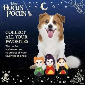 Disney Hocus Pocus Sanderson Sisters Plush Toy Set for Dogs