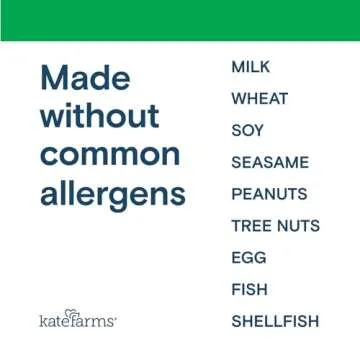 KATE FARMS Organic Kids Nutrition Shake, Chocolate, 8g of protein, 27 Vitamins and Minerals, Meal Replacement Drink, Protein Shake, Gluten Free, Non-GMO, 8.45 Fl oz (Pack of 12)