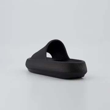 CUSHIONAIRE Cloud Slides - Comfortable Slip-On Sandals for Women