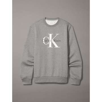 Calvin Klein Monogram Crewneck Sweatshirt for All Styles