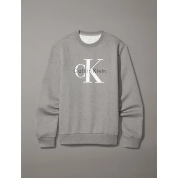 Calvin Klein Monogram Crewneck Sweatshirt for All Styles