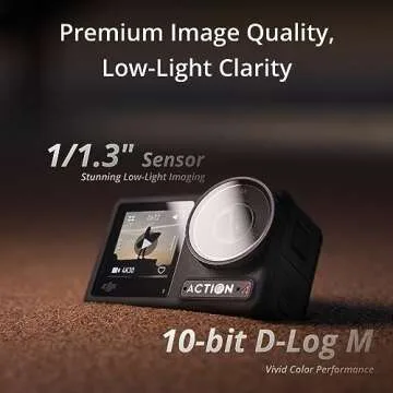 DJI Osmo Action 4 Hiking Combo - 4K Action Camera with Low-Light Performance, Magnetic Quick Release...