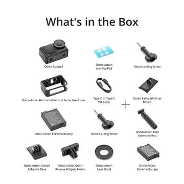 DJI Osmo Action 4 - 4K Camera with Magnetic Quick Release