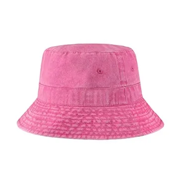 Trendy Cotton Bucket Hat for Summer Fun at Beach and Outdoor Events