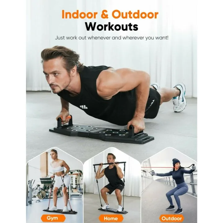 Multifunction Push Up Board for Home Strength Training
