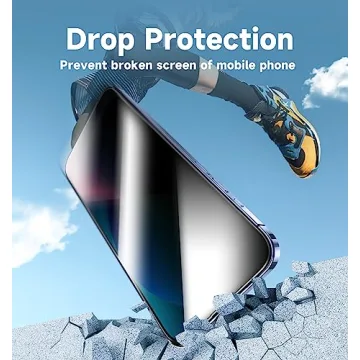 MAGIC JOHN Privacy Glass Screen Protector for iPhone 13/14