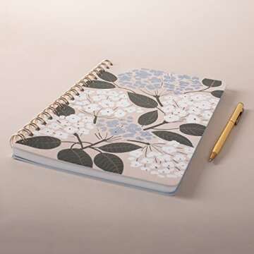 Fringe Studio Hydrangeas 6" Journal - 160 Lined Pages