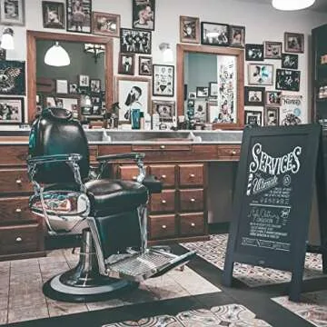 HBCY Creations A-Frame Chalkboard - 40x20 Double-Sided Sign