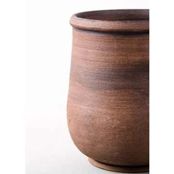 Handcrafted 12.5 oz Unglazed Ceramic Coffee Mug