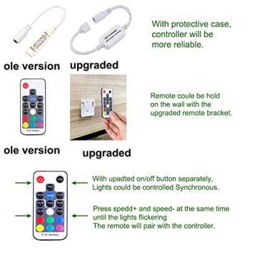 AIBOO RGB Color Changing LED Under Cabinet Lights Kit Aluminum Slim Puck Lamps for Kitchen Counter Wardrobe Counter Furniture Ambiance Christmas Decor Lighting (6 Lights)