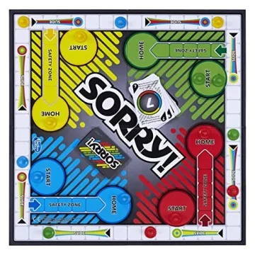 Hasbro Gaming Sorry! Board Game for Family Fun