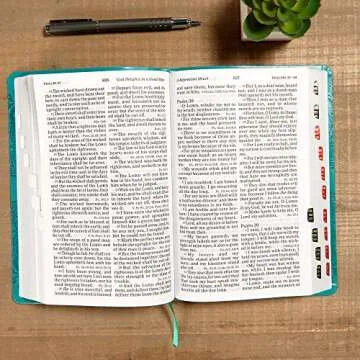 KJV Large Print Personal Size Reference Bible in Teal
