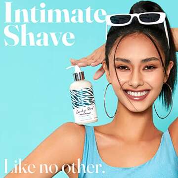Coochy Plus Intimate Shaving Cream COCO ALLURE For Pubic, Bikini Line, Armpit and more - Rash-Free W...