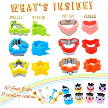 DIY Fun Shapes Uncrustables Maker Set for Kids Lunch