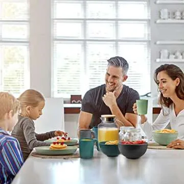 Durable Unbreakable Dinnerware Set for Kids & Adults